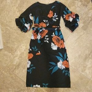 FLORAL PRINT DRESS